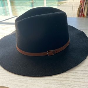 Black Felt Hat